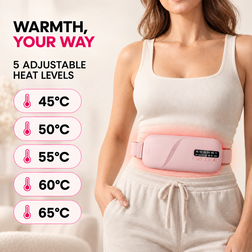 Lunara™ Heated Period Belt — A Little Comfort When You Need It Most.