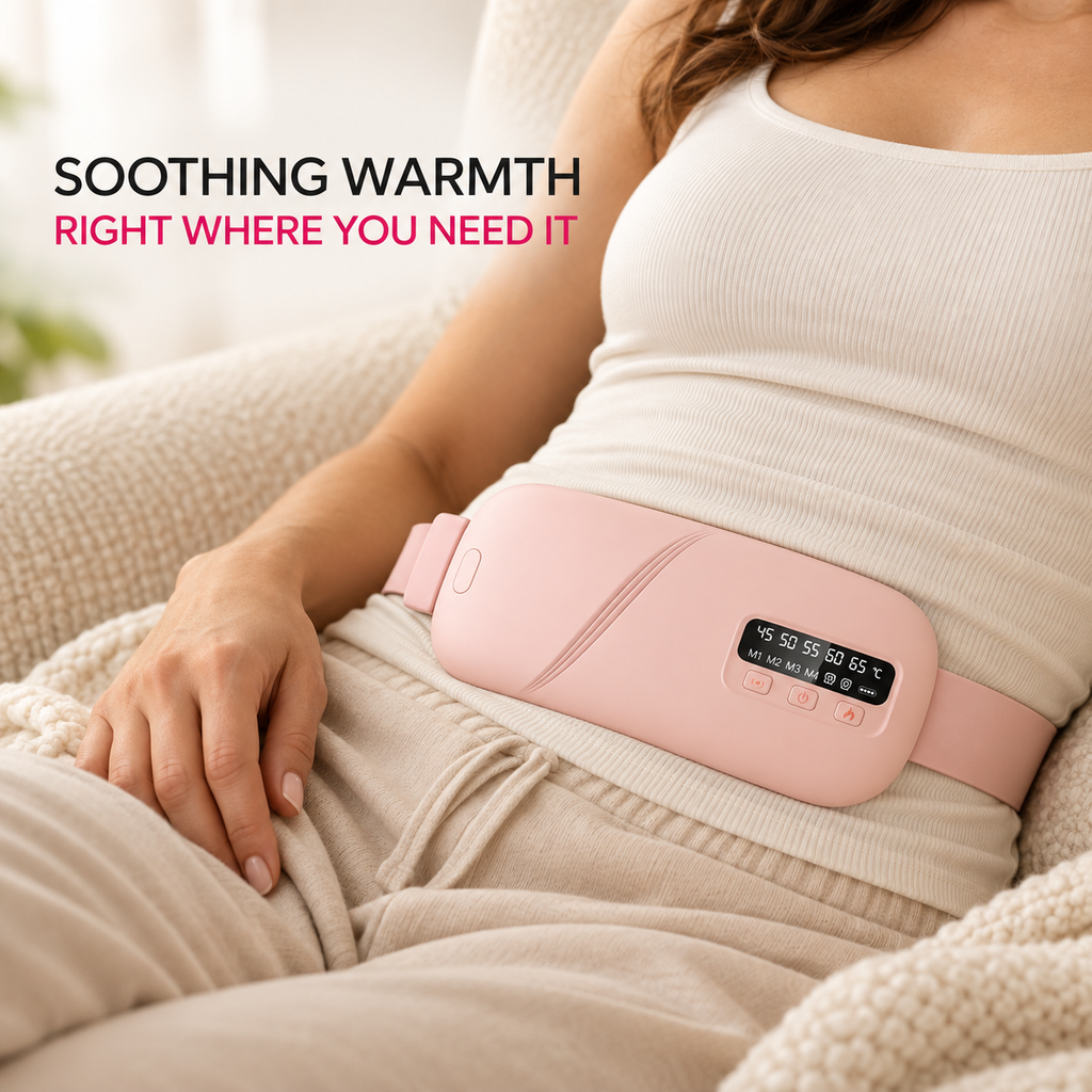 Lunara™ Heated Period Belt — A Little Comfort When You Need It Most.