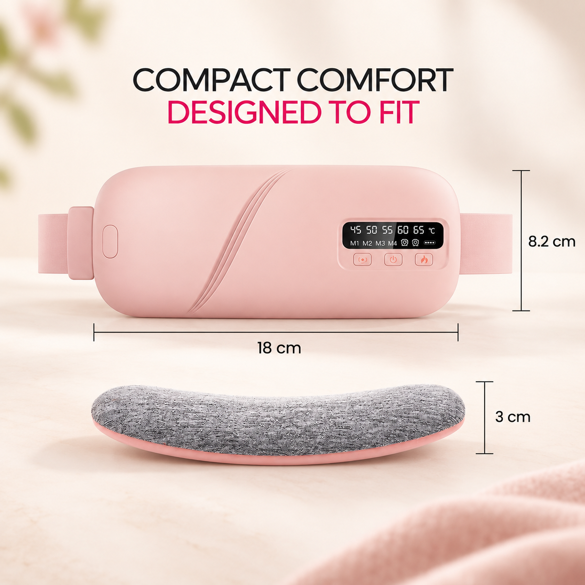 Lunara™ Heated Period Belt — A Little Comfort When You Need It Most.