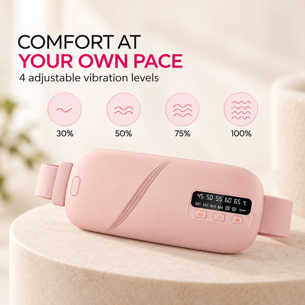 Lunara™ Heated Period Belt — A Little Comfort When You Need It Most.