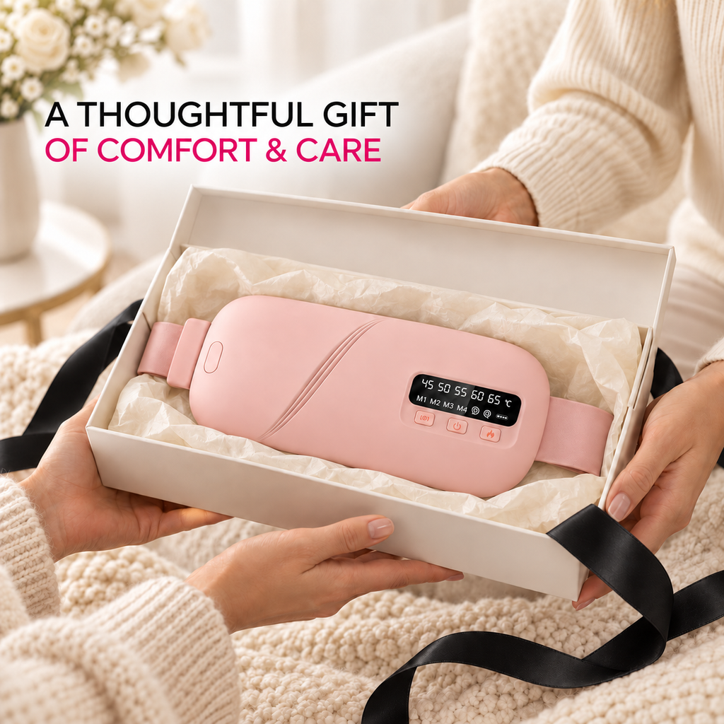 Lunara™ Heated Period Belt — A Little Comfort When You Need It Most.