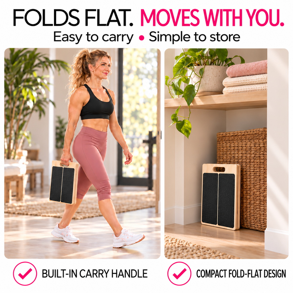 Flexora™ Adjustable Slant Board — Move Freely. Feel Stronger. Live Better.