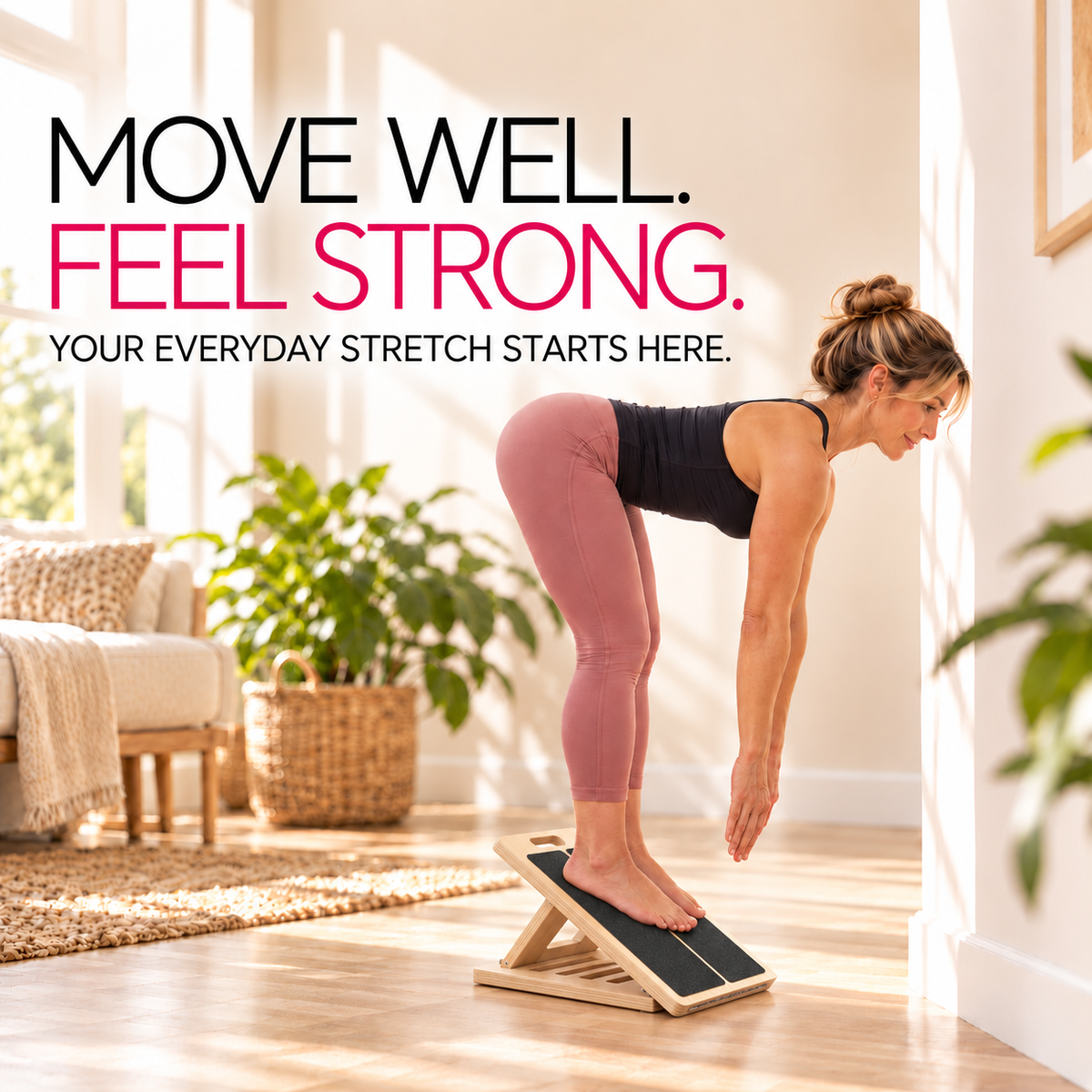 Flexora™ Adjustable Slant Board — Move Freely. Feel Stronger. Live Better.