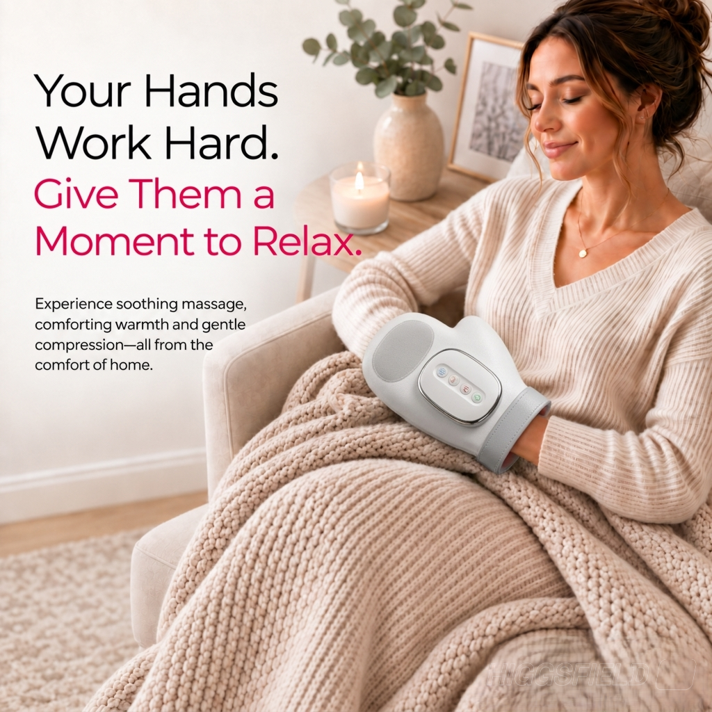 ThermaEase™ Massage Glove — A Little Luxury For Hardworking Hands