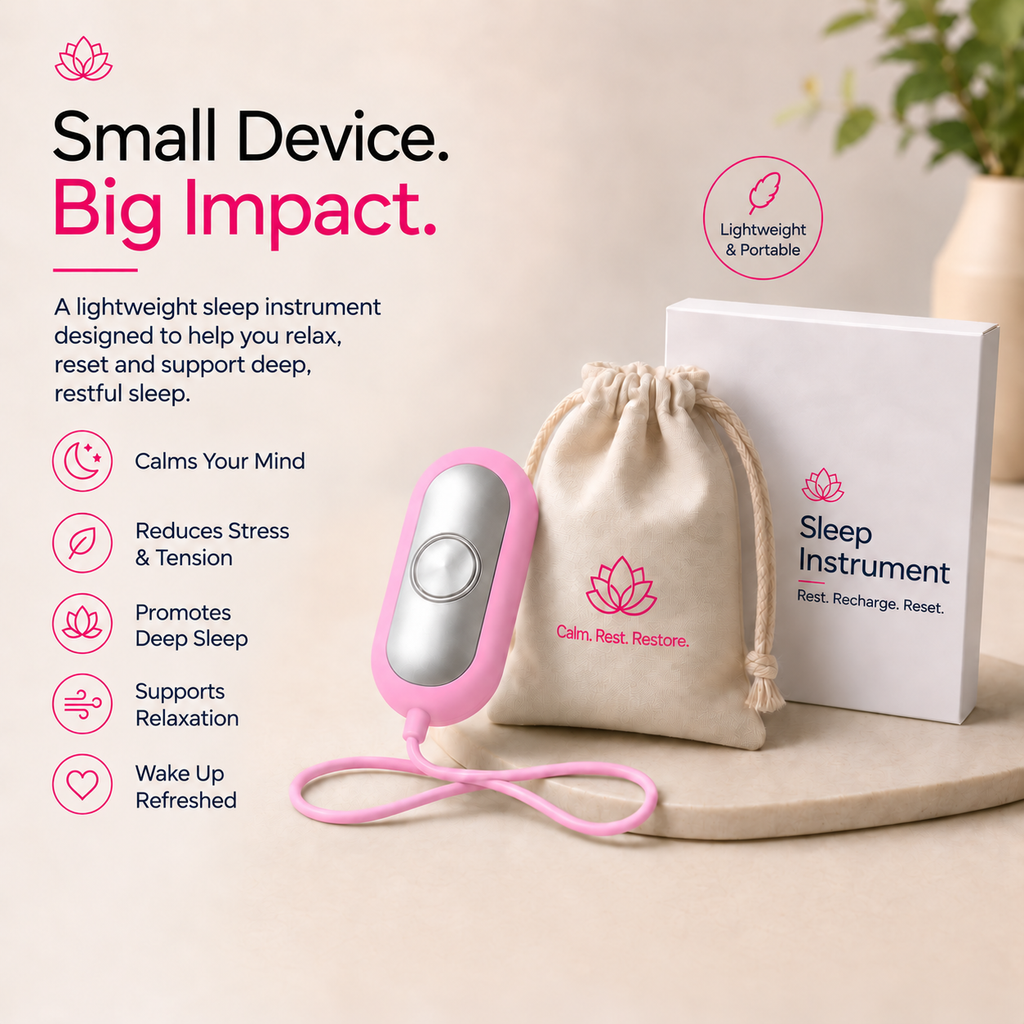 Calmora™ Pulse Relaxation Device — A Little Luxury For A Calmer Mind
