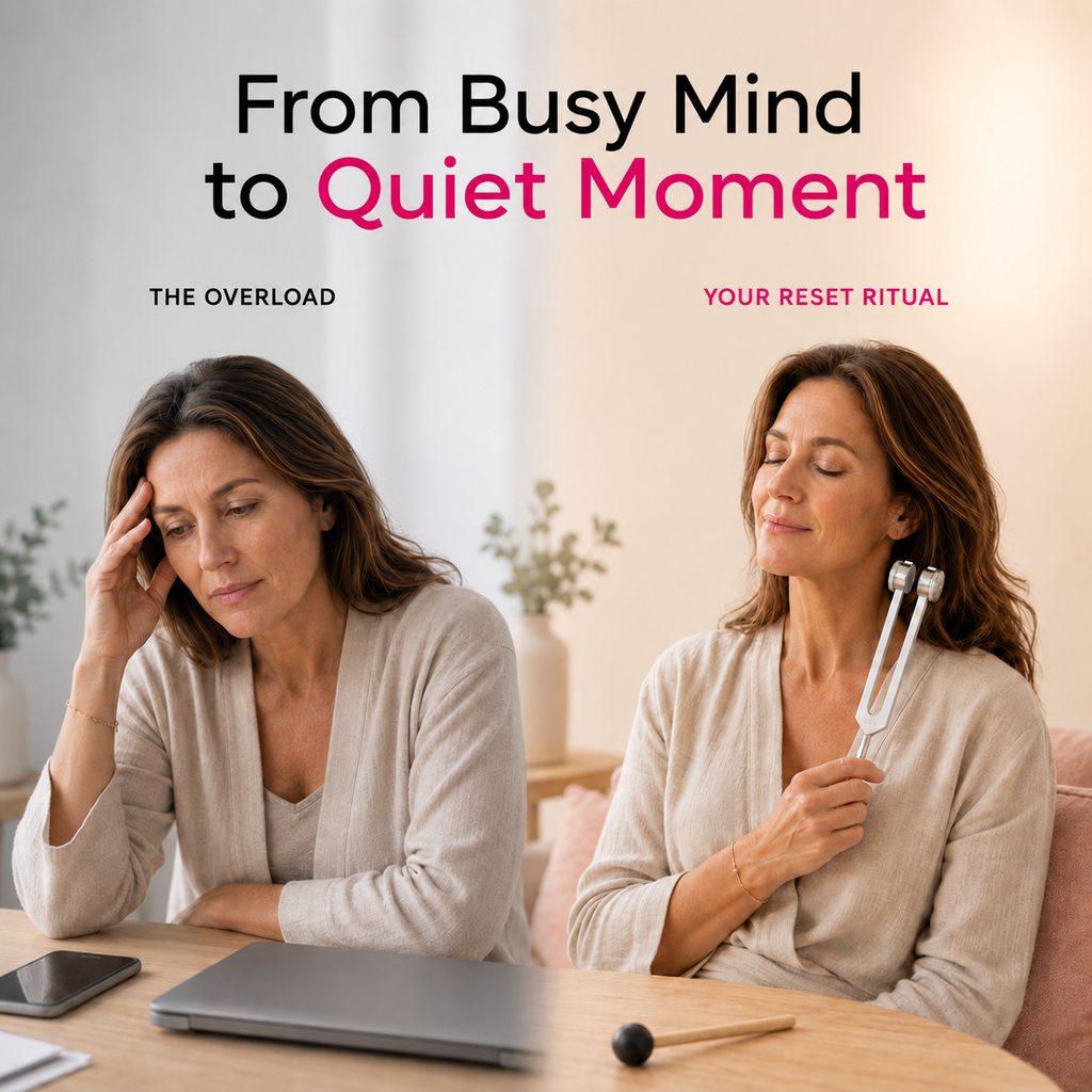 SonaEase™ Tuning Fork - Your Moment Of Calm. Restored