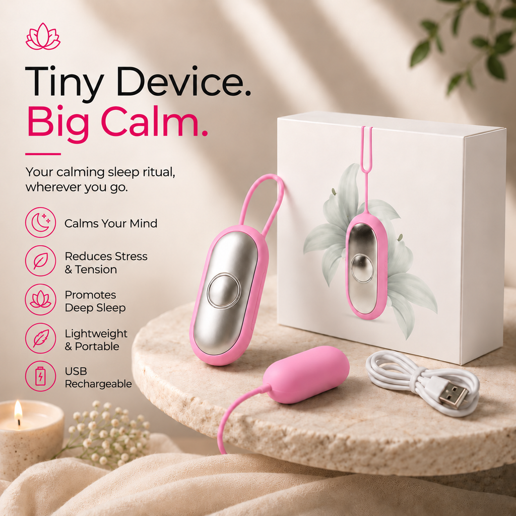 Calmora™ Pulse Relaxation Device — A Little Luxury For A Calmer Mind