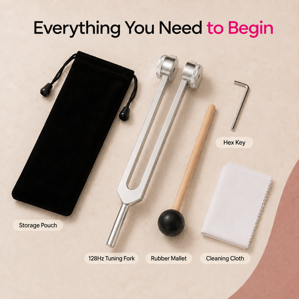 SonaEase™ Tuning Fork - Your Moment Of Calm. Restored