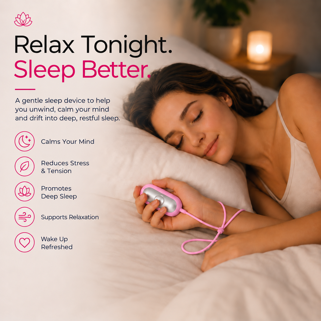 Calmora™ Pulse Relaxation Device — A Little Luxury For A Calmer Mind