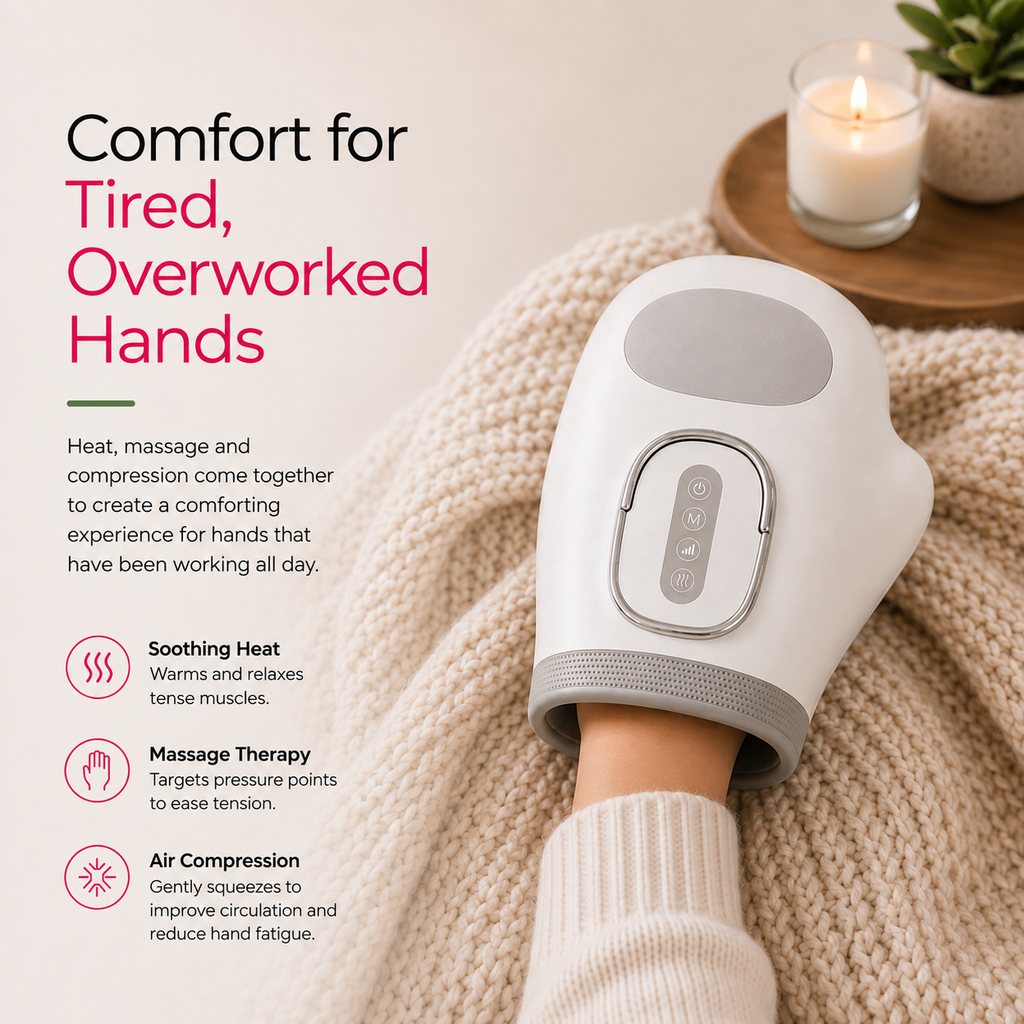ThermaEase™ Massage Glove — A Little Luxury For Hardworking Hands